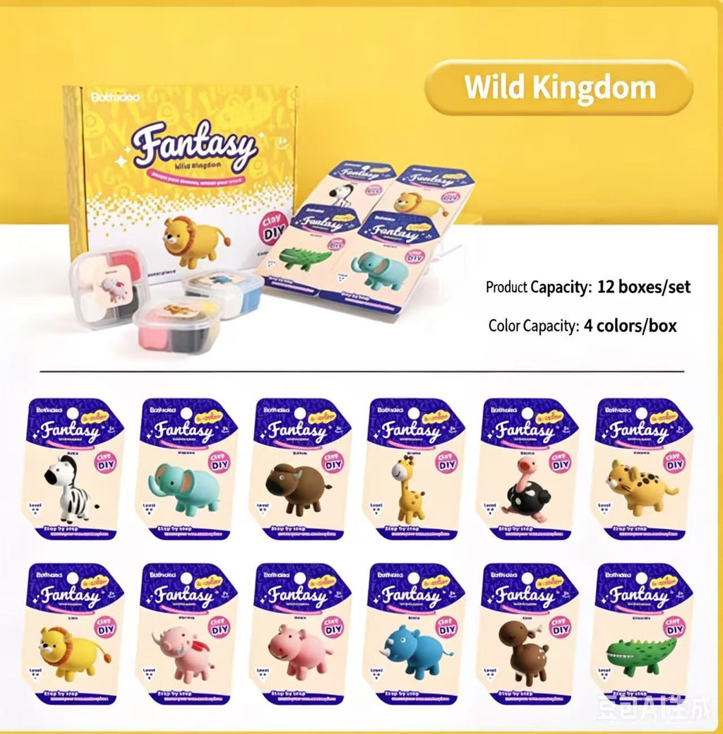 Safe & Soft Modeling Clay for Kids | Individually Wrapped, Step-by-Step Tutorials, Encourage Imagination