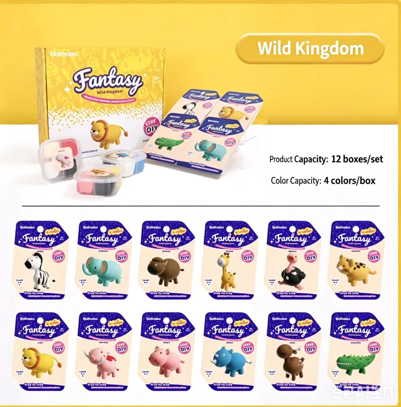 Safe & Soft Modeling Clay for Kids | Individually Wrapped, Step-by-Step Tutorials, Encourage Imagination