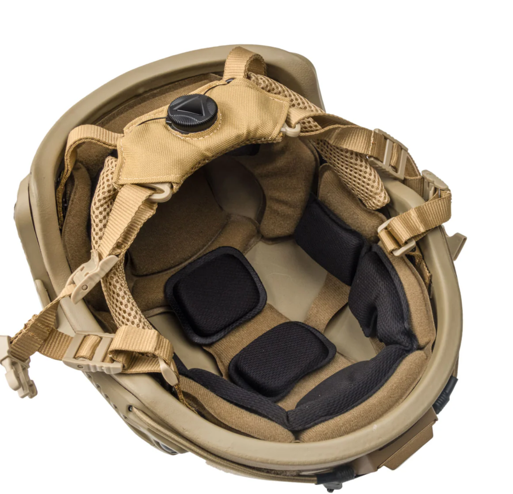 Ballistic FAST Helmet Base Kit NIJ IIIA – Desert Tan