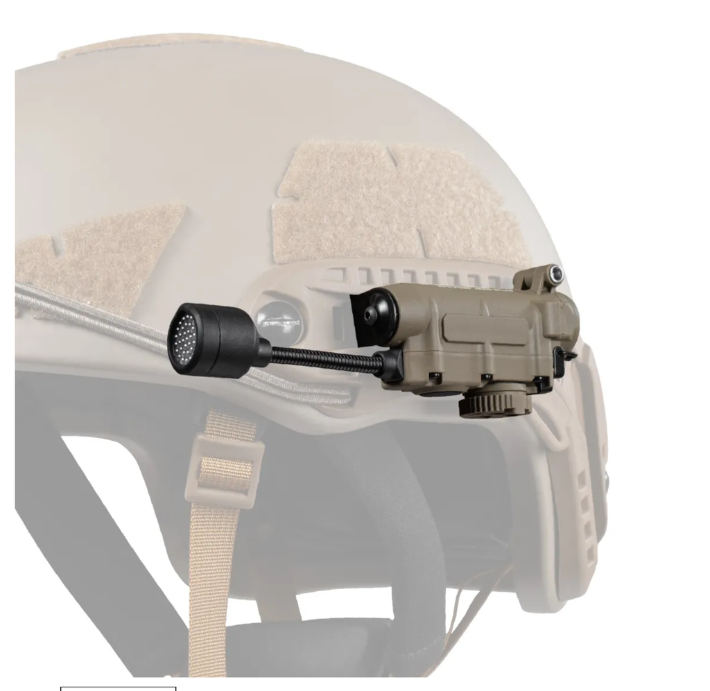 MPLS 5-LED Helmet Light – Wolf Brown