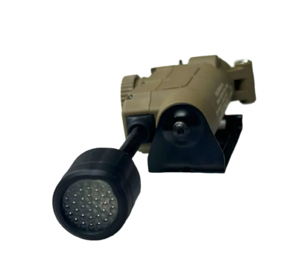 MPLS 5-LED Helmet Light – Wolf Brown