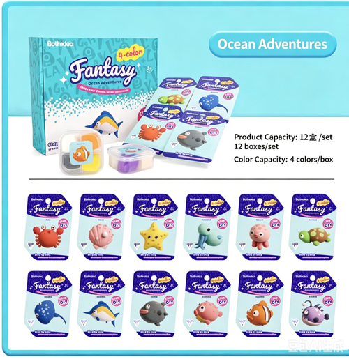Safe & Soft Modeling Clay for Kids | Individually Wrapped, Step-by-Step Tutorials, Encourage Imagination