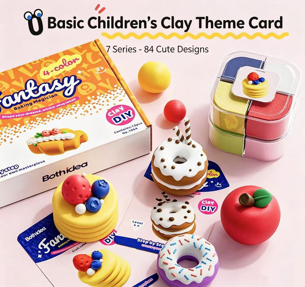Safe & Soft Modeling Clay for Kids | Individually Wrapped, Step-by-Step Tutorials, Encourage Imagination