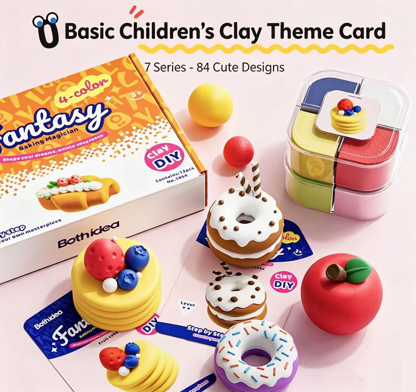 Safe & Soft Modeling Clay for Kids | Individually Wrapped, Step-by-Step Tutorials, Encourage Imagination