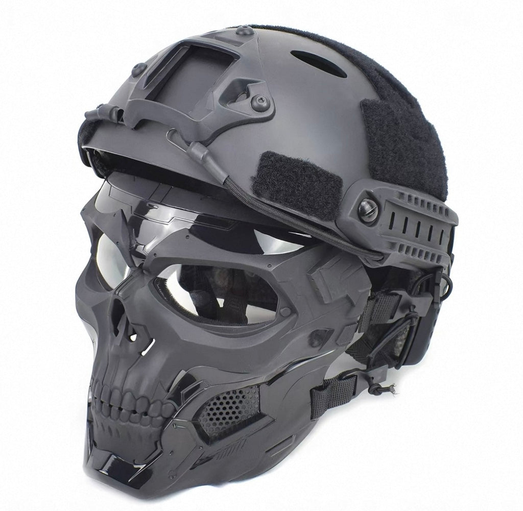 NovoSelo Skull Tactical Hood Mask